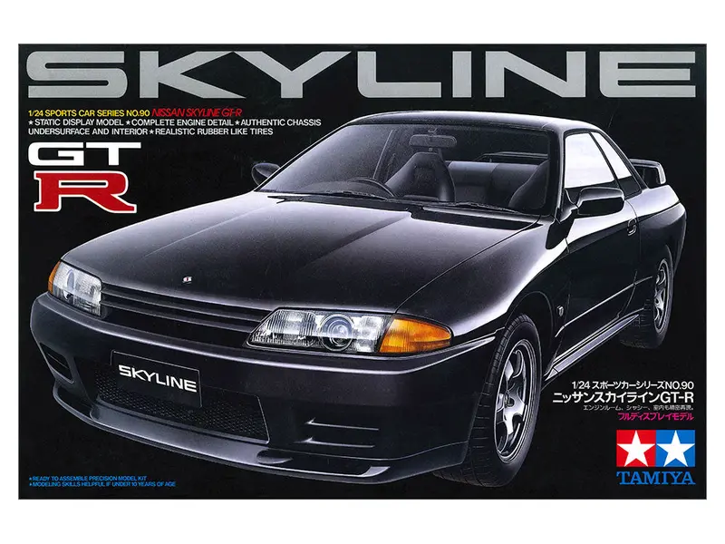 1:24 Nissan R32 Skyline Gt-R -- Plastic Kit -- Tamiya 24090 1