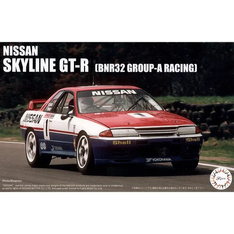 1:24 Nissan R32 Skyline Gtr - 1991 Bathurst Winner - Plastic Kit -- Fujimi 04667 1