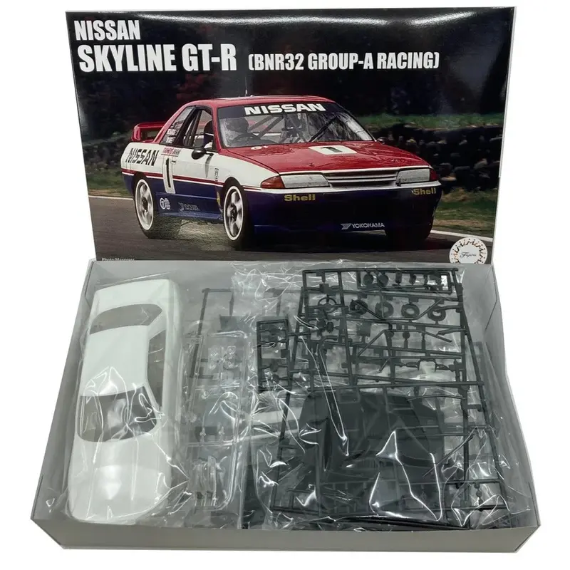 1:24 Nissan R32 Skyline Gtr - 1991 Bathurst Winner - Plastic Kit -- Fujimi 04667 2