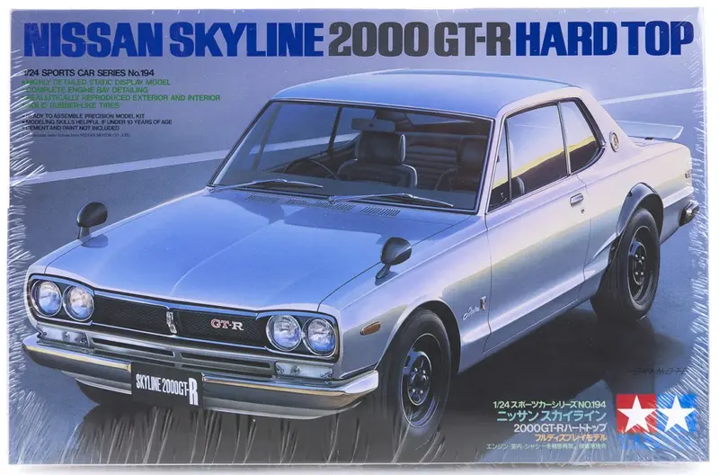 1:24 Nissan Skyline 2000 Gt-R Hard Top -- Plastic Kit -- Tamiya 24194 1