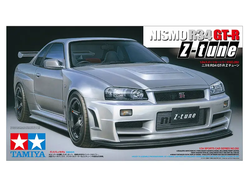 1:24 Nissan Skyline R34 Gt-R Nismo Z-Tune -- Plastic Kit -- Tamiya 24282 1