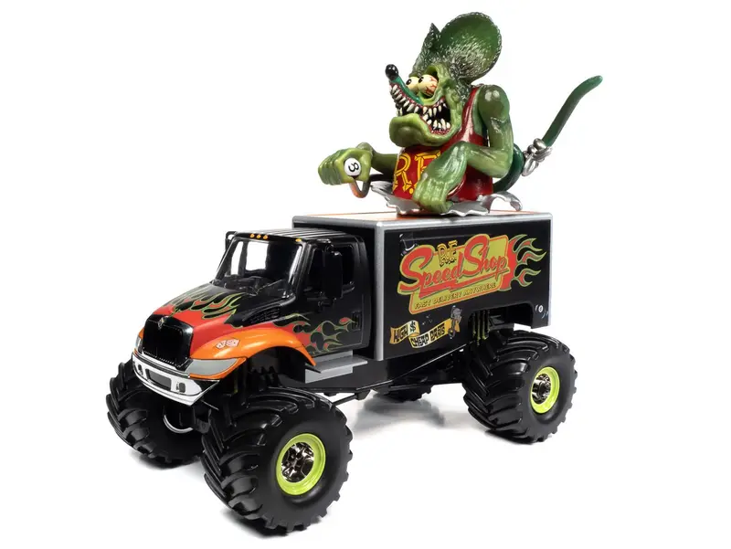 1:24 Rat Fink Speed Shop -- International 4400 Monster Truck -- Johnny Lightning 1