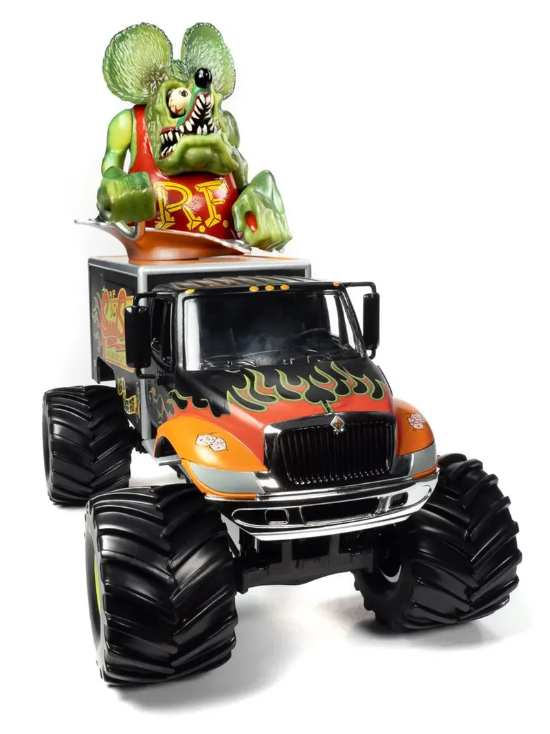 1:24 Rat Fink Speed Shop -- International 4400 Monster Truck -- Johnny Lightning 2