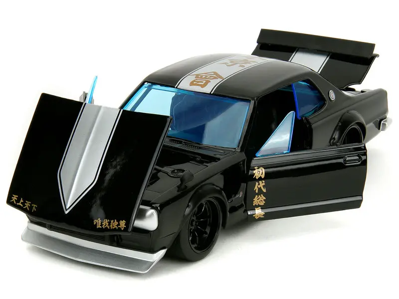 1:24 Tokyo Revengers - Mikey W/1971 Nissan Skyline Gt-R -- Jada 2