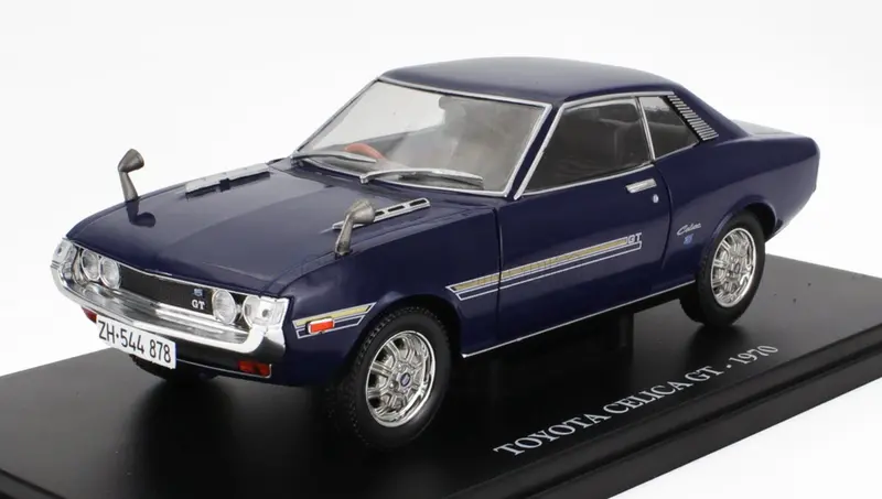 1:24 Toyota Celica Gt 1970 -- Navy Blue -- Atlas/Edicola 1