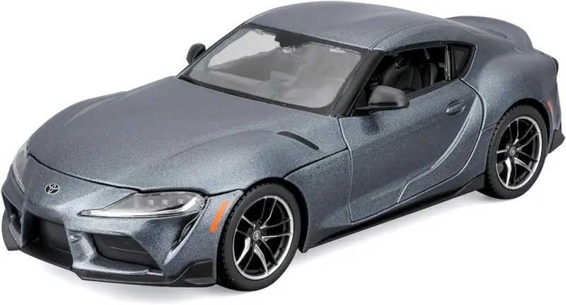 1:24 Toyota Gr Supra (A90) 2022 -- Grey -- Maisto 1