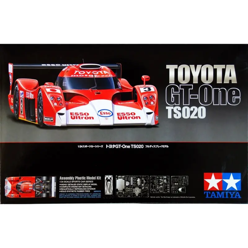 1:24 Toyota Gt-One Ts020 -- Plastic Kit -- Tamiya 24222 1
