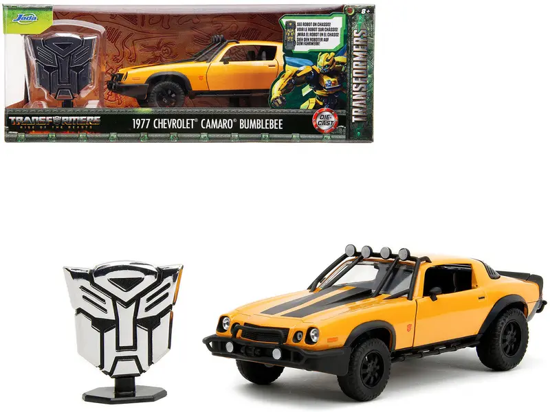 1:24 Transformers (2023) - Bumblebee -- 1977 Chevrolet Camaro Off-Road -- Jada 1