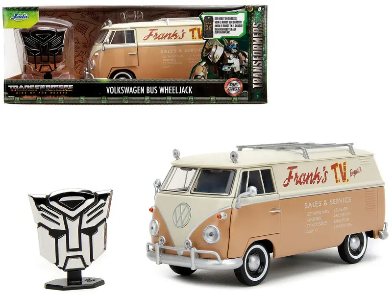 1:24 Transformers (2023) - Wheeljack -- Vw Bus (Kombi) -- Jada 1