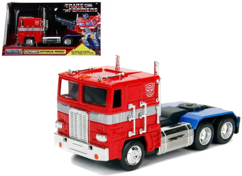 1:24 Transformers (Tv Series) - Optimus Prime G1 -- Freightliner Fl86 -- Jada 1