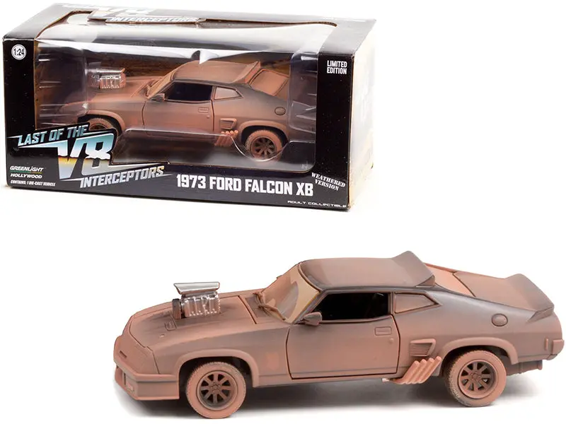 1:24 V8 Interceptor Mad Max (Weathered) -- 1973 Ford Falcon Xb -- Greenlight 1