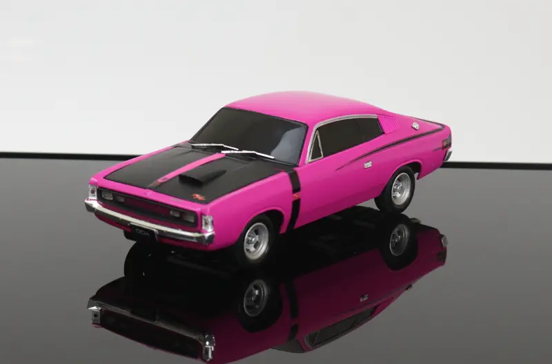 1:24 Valiant Charger -- Pink -- Dda Collectibles: Spectra Rides 1