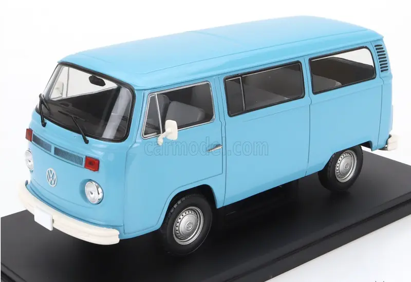 1:24 Volkswagen T2 Kombi Minibus 1976 -- Light Blue -- Atlas/Edicola 1
