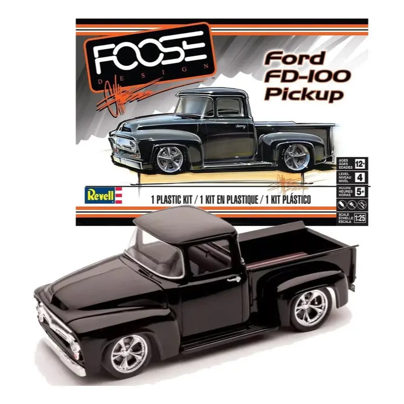 1:25 1956 Ford F-100 Pickup Foose -- Plastic Kit -- Revell 14426 1