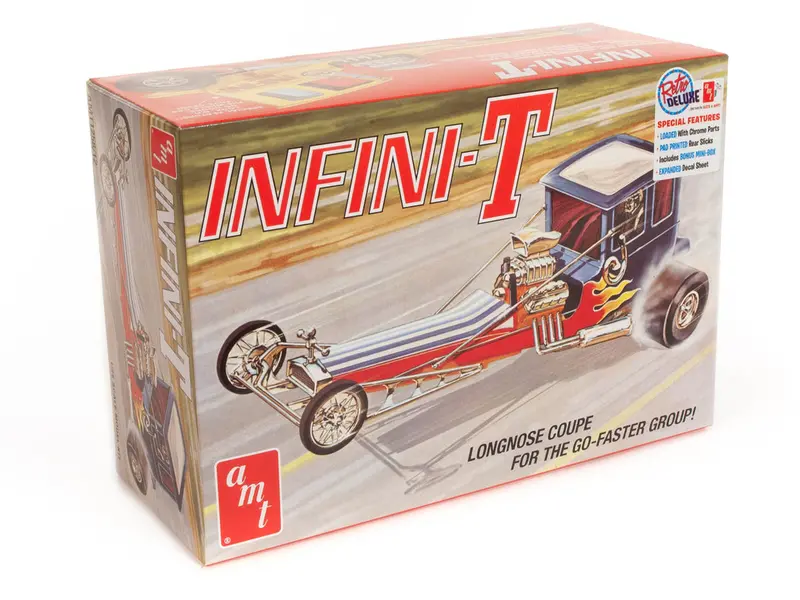 1:25 Ford Infini-T Custom Dragster -- Plastic Kit -- Amt 1