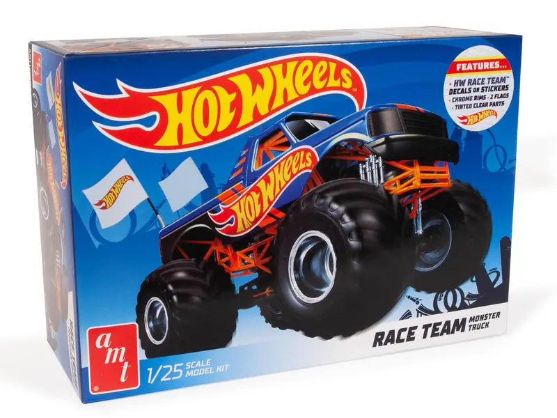1:25 Ford Monster Truck Hot Wheels -- Plastic Kit -- Amt 1