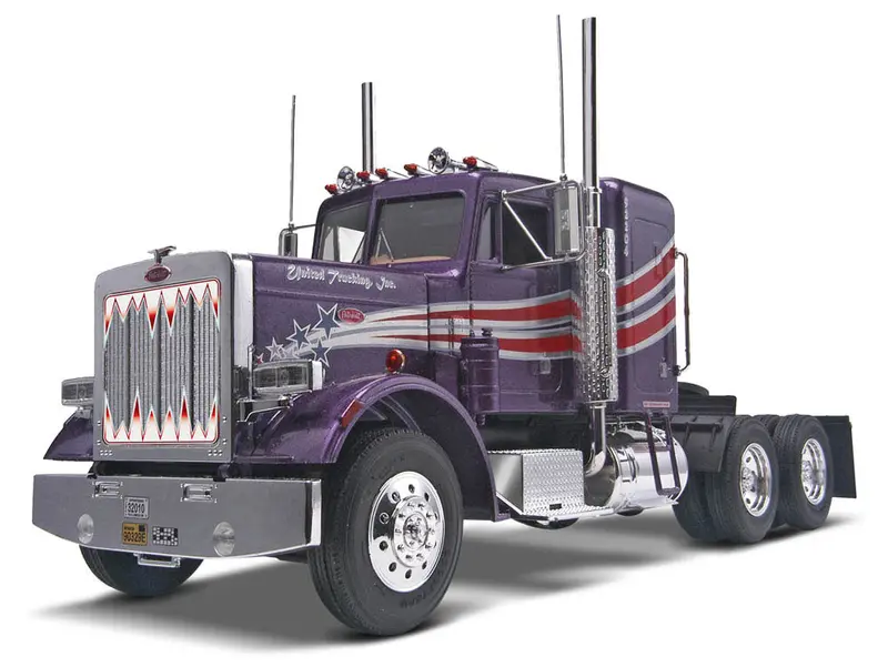 1:25 Peterbilt 359 Conventional Tractor Truck -- Plastic Kit -- Revell 11506 1