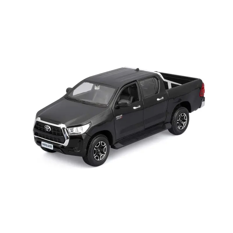 1:27 Toyota Hilux 2023 -- Black -- Maisto 1:24 32920 1