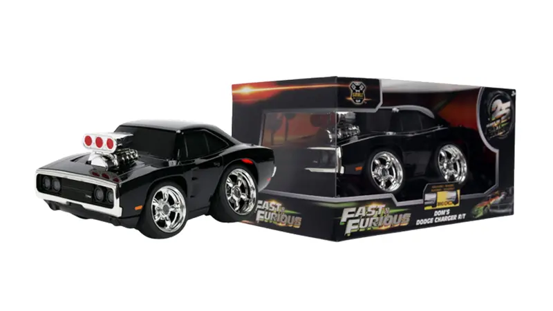 1:28 Dom's Dodge Charger -- Small Blocks -- Jada: Fast & Furious 1