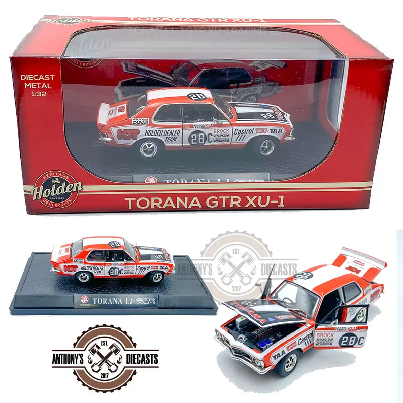 1:32 1972 Bathurst Winner -- Peter Brock -- #28C Torana Lj Gtr Xu-1 -- Dda 1