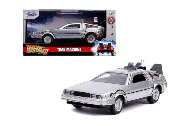 1:32 Back To The Future 2 -- Delorean Dmc-12 Time Machine -- Jada 1