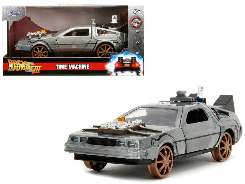 1:32 Back To The Future 3 (Railway Version) -- Delorean Time Machine -- Jada 1