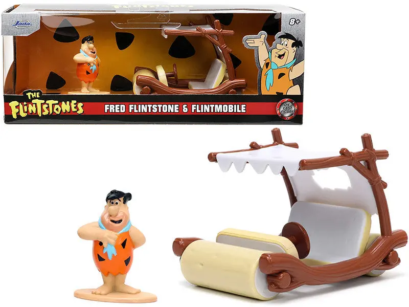 1:32 Flintmobile W/Fred Flintstone Figurine -- Jada 1