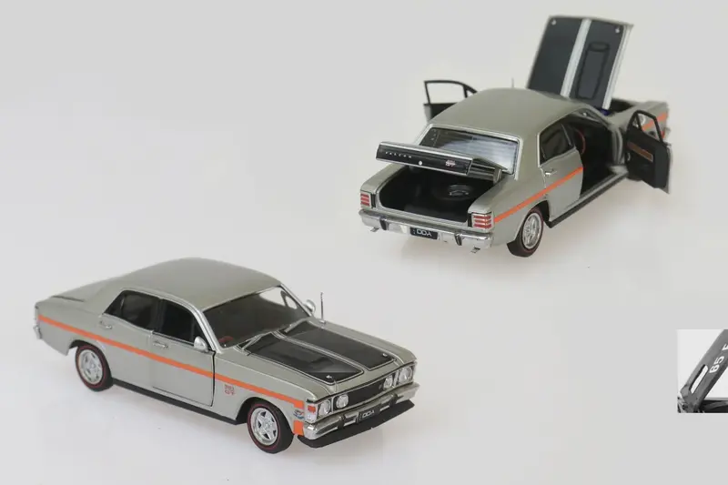 1:32 Ford Xw Falcon Gt-Ho -- Silver Fox -- Dda Collectibles 1