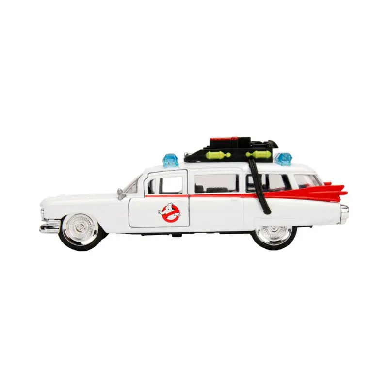 1:32 Ghostbusters Ecto-1 - White -- 1959 Cadillac Ambulance -- Jada 2