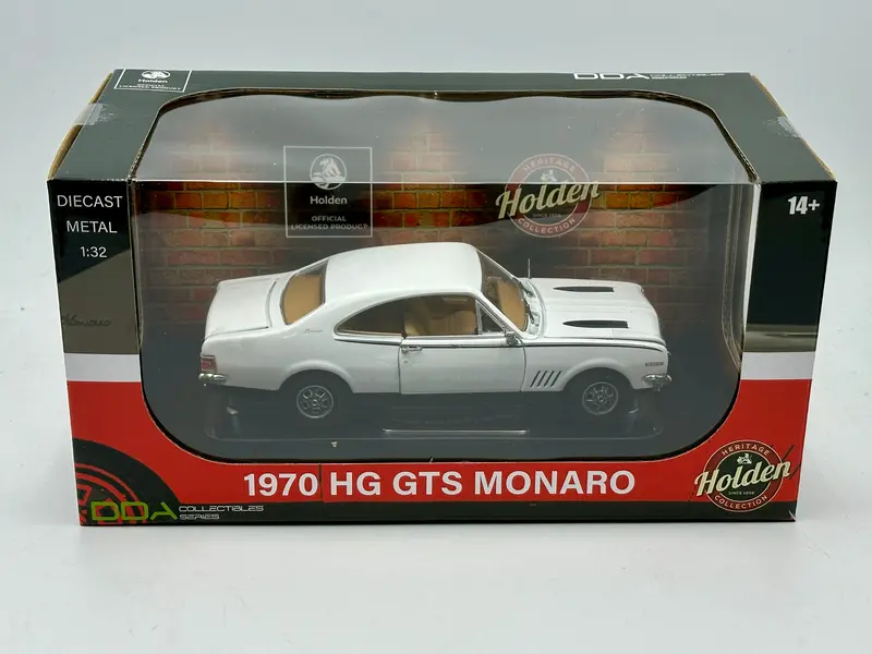 1:32 Holden Hg Monaro -- White -- Dda Collectibles 1