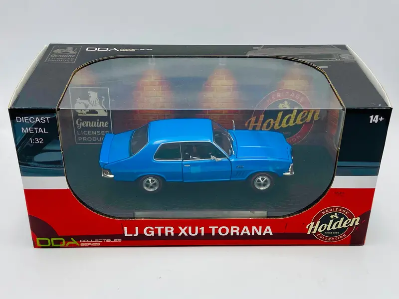 1:32 Holden Torana Lj Gtr Xu-1 -- Brooklands Blue -- Dda Collectibles 1