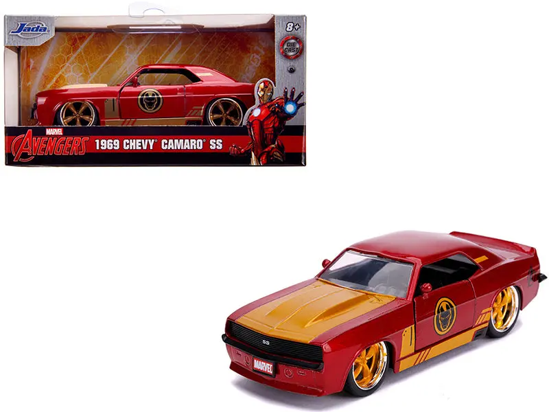 1:32 Iron Man -- 1969 Chevy Camaro Ss -- Marvel Avengers 1