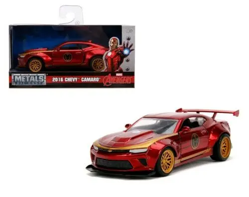 1:32 Iron Man -- 2016 Chevrolet Camaro Ss -- Marvel Avengers 1