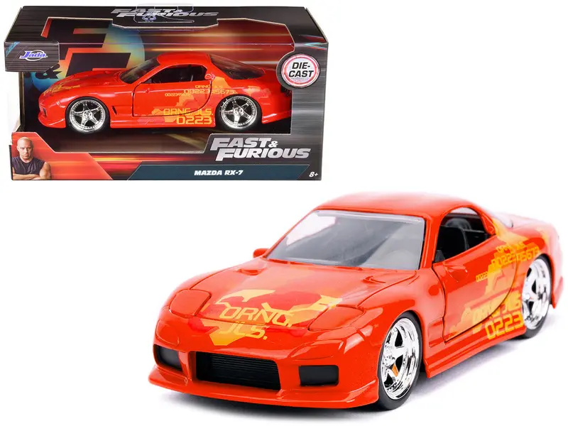 1:32 Julius' (Jls) Mazda Rx7 -- Fast & Furious Jada 1