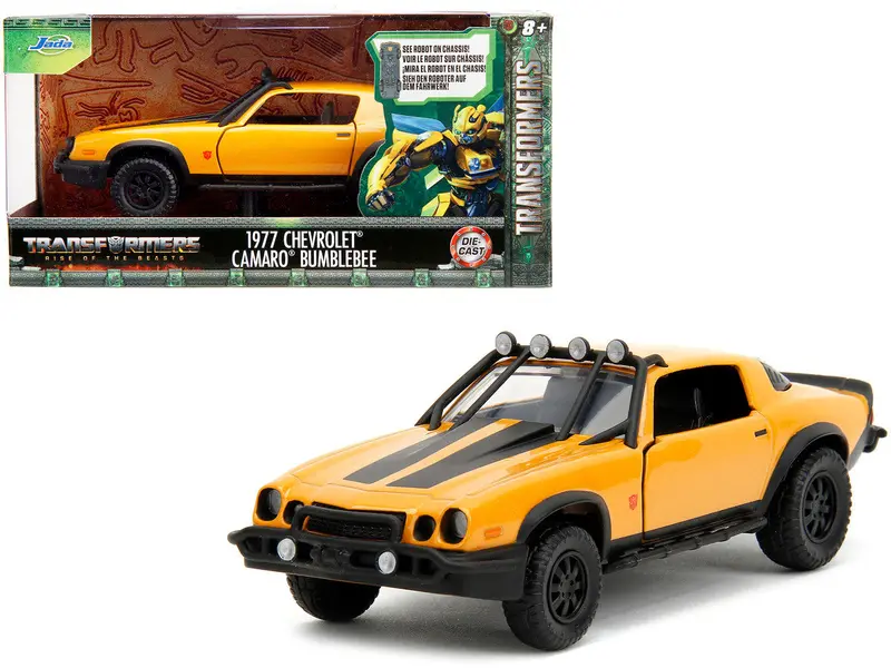 1:32 Transformers (2023) - Bumblebee -- 1977 Chevrolet Camaro Off-Road -- Jada 1