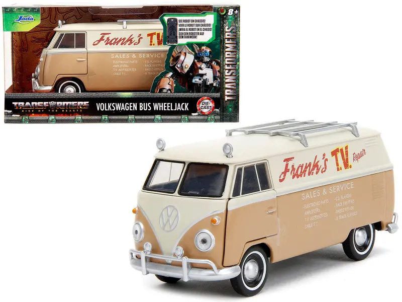 1:32 Transformers (2023) - Wheeljack -- Vw Bus (Kombi) -- Jada 1