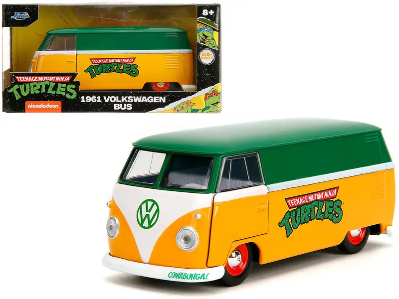 1:32 Volkswagen Bus - Teenage Mutant Ninja Turtles -- Jada Vw Kombi 1