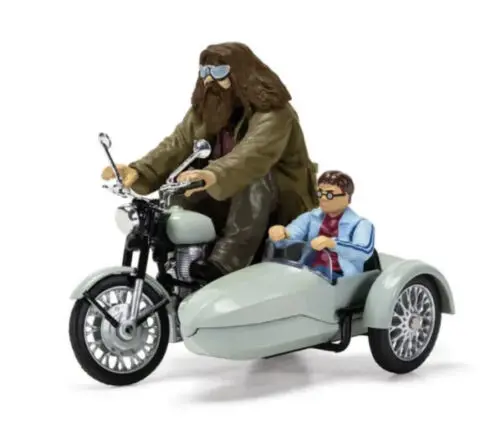 1:36 Hagrid Motorcycle & Sidecar With Figurines -- Harry Potter -- Corgi 1