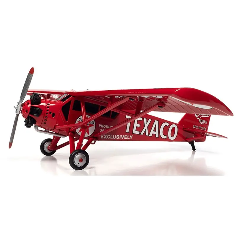 1:38 1929 Curtiss Robin Plane -- Texaco -- Auto World Cp7917 1