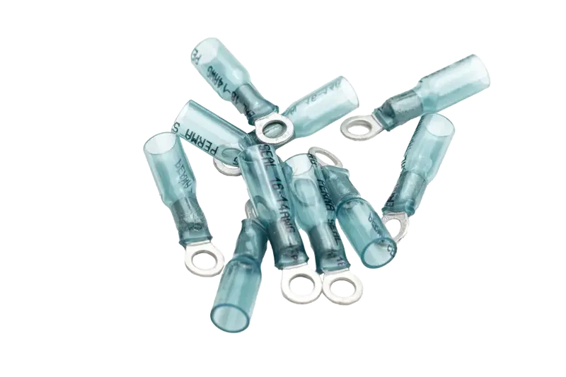 14-16 Gauge Ring Terminals, Pack Of 10 1