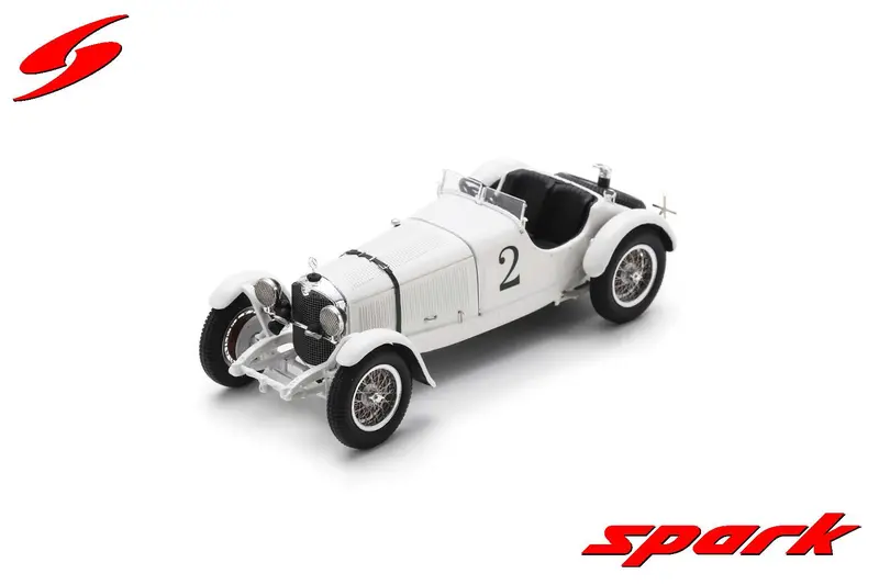1:43 1931 Spa 24H Winner -- #2 Mercedes-Benz Ssk -- Spark 1