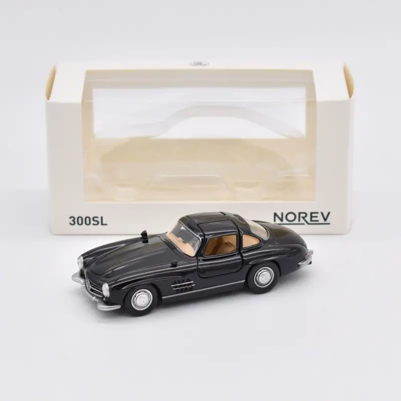 1:43 1954 Mercedes-Benz 300Sl Coupe W198 -- Black -- Norev 1