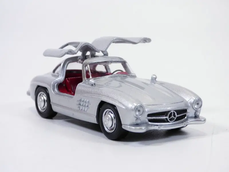 1:43 1954 Mercedes-Benz 300Sl Coupe W198 -- Silver -- Norev 2