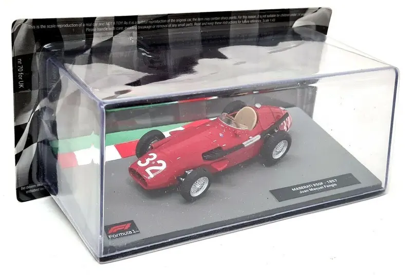 1:43 1957 World Champion -- Juan Manuel Fangio -- Maserati 250F -- Atlas F1 1