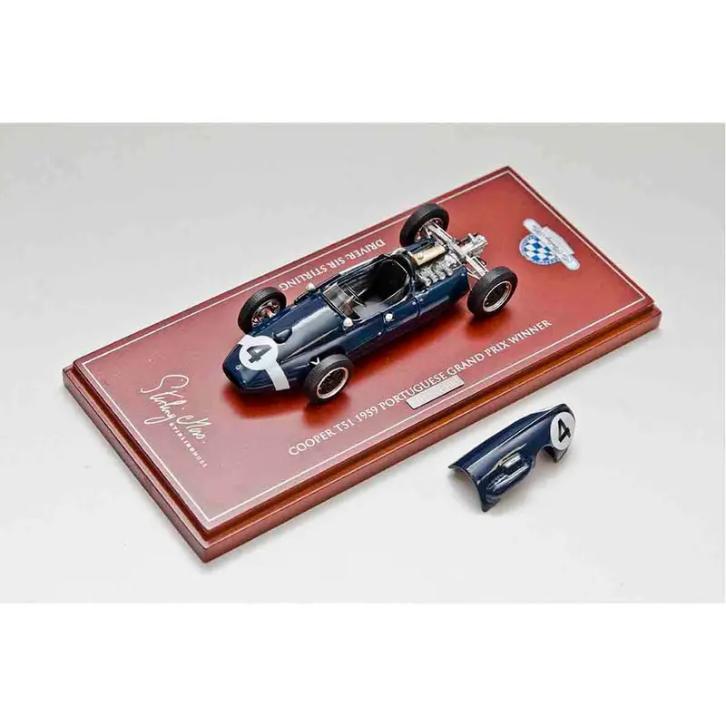 1:43 1959 Stirling Moss -- Portugese Gp Winner -- #4 Cooper F1 T51 -- Biante 1