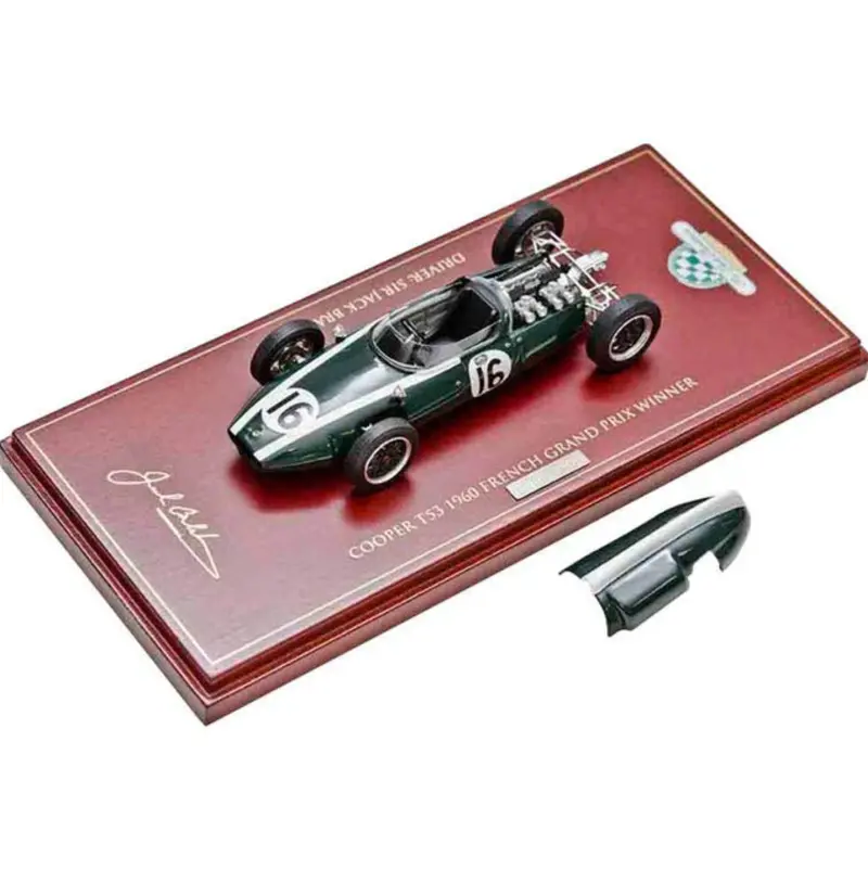 1:43 1960 Jack Brabham -- French Gp Winner -- #16 Cooper F1 T53 -- Biante 1