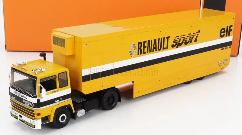 1:43 1960 Renault Sport Elf F1 Team Transporter -- Berliet Tr350 Truck -- Ixo Mo 1