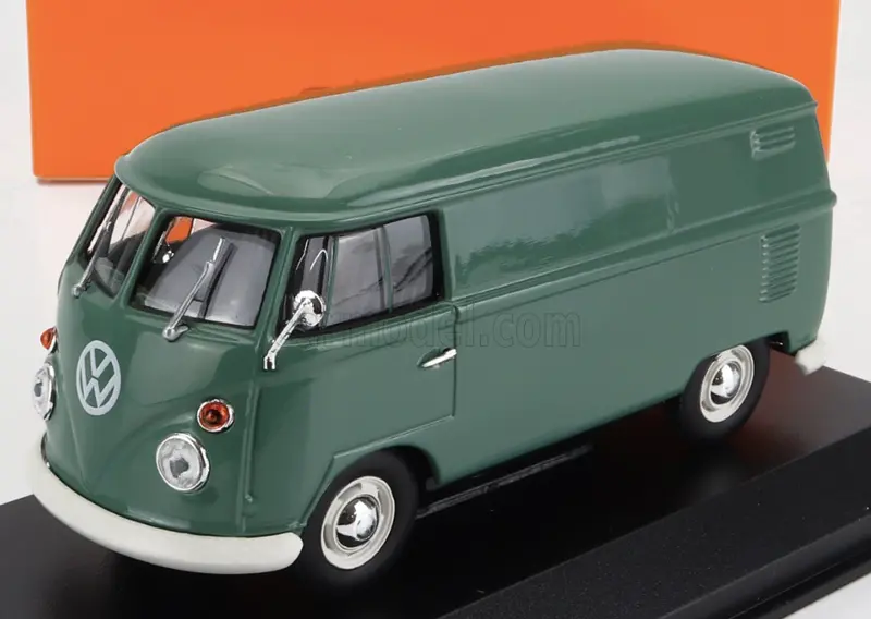 1:43 1963 Volkswagen T1 Kastenwagen (Kombi) -- Turquoise -- Minichamps Vw 1