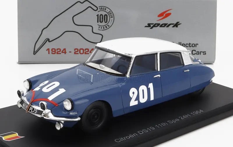 1:43 1964 Spa 24H -- #201 Citroen Ds19 -- Spark 100 Years Of Spa 24H 1