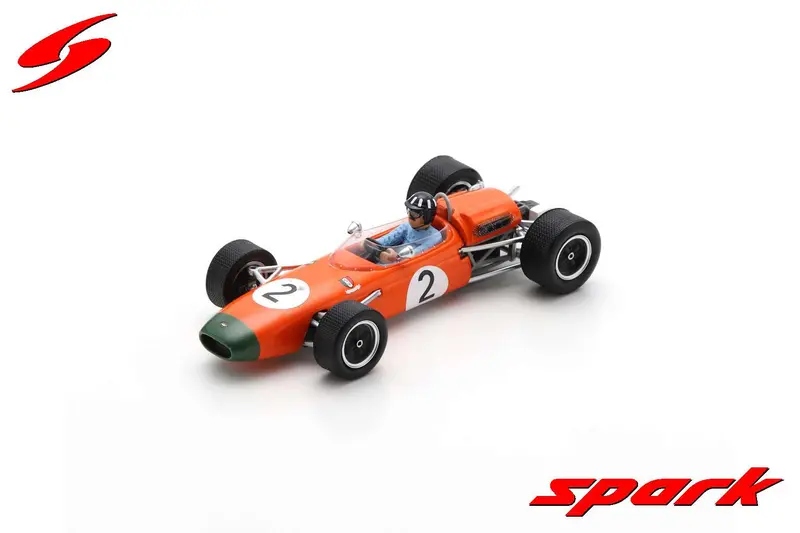 1:43 1965 Graham Hill -- Tasman New Zealand Gp Winner -- Brabham Bt11a -- Spark 1